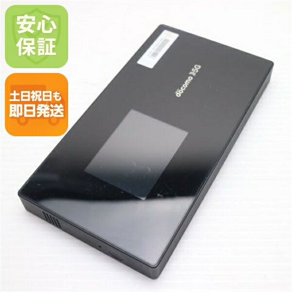 【中古】良品中古 SH-52A Wi-Fi STATION ブラック 中古 土日祝発送OK