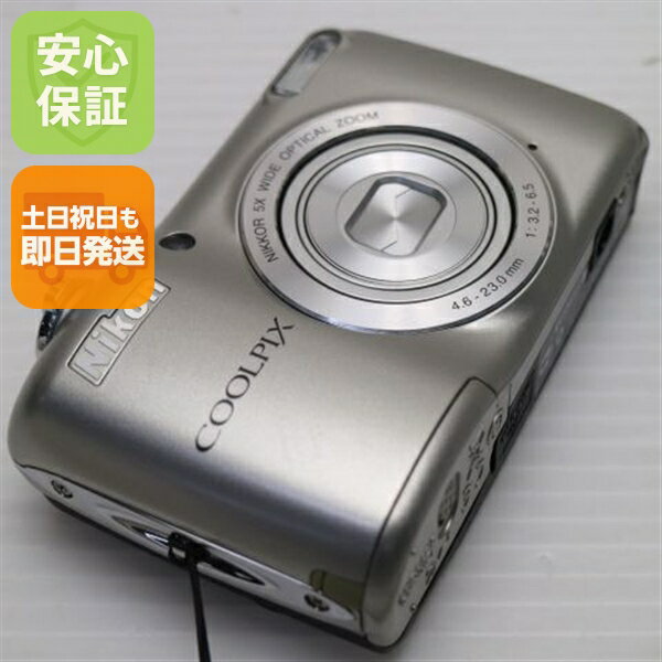 【中古】 超美品 COOLPIX L26 シルバー 安心保証 即日発送 デジカメ Nikon デジタ...