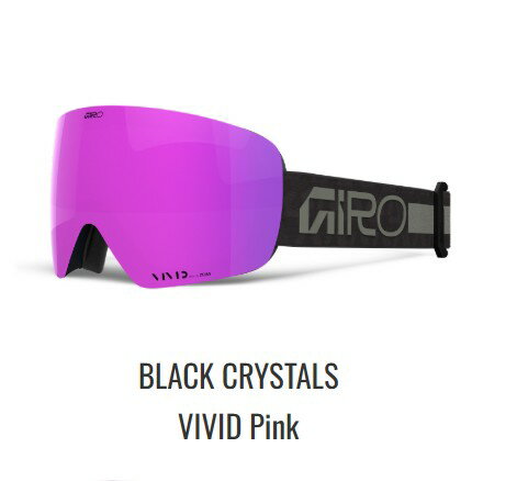 【新品未使用】25-26 GIRO GOGGLE CONTOUR RS BLACK CRYSTALS VIVID Pink 土日祝発送OK ジロ