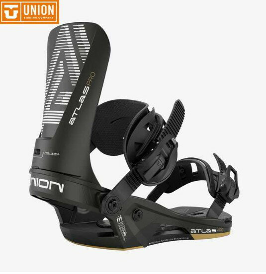 【新品未使用】25-26 Union BINDING ATLAS PRO METALLIC BLACK M 土日祝発送OK