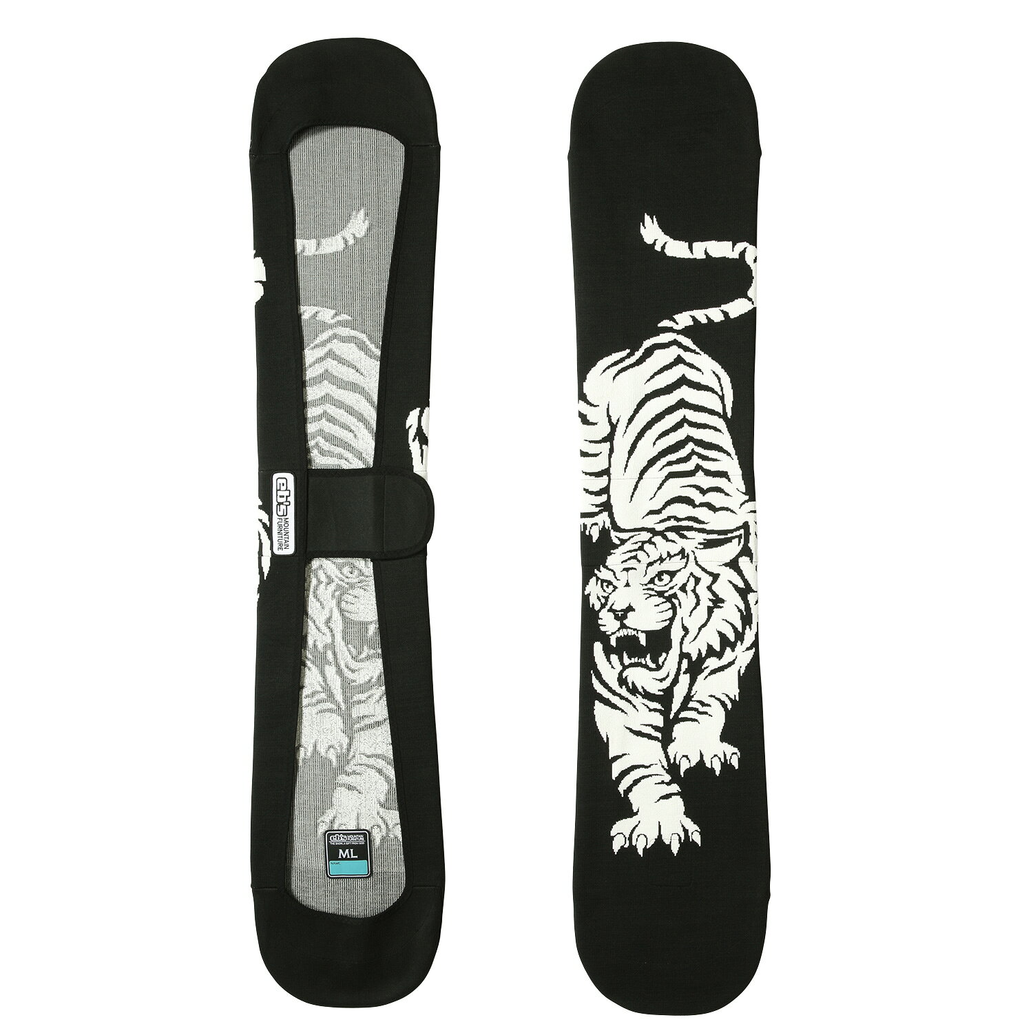 商品説明 特記事項 管理番号SNBebs260522新品未使用 TIGER SM 商品説明 力強い虎（TIGER）のトラ柄タイガーストライプをジャガード織りでワイルドに表現した、抜群の存在感を放つケース「KNIT COVER TIGER」。 滑り終えたボードのエッジ水分を効率よく外へ逃がす、通気性抜群の国産ニットを採用。 擦れやすい両端はしっかりとダブルレイヤー補強された頑丈設計です。 販売者名 株式会社エムティーエム