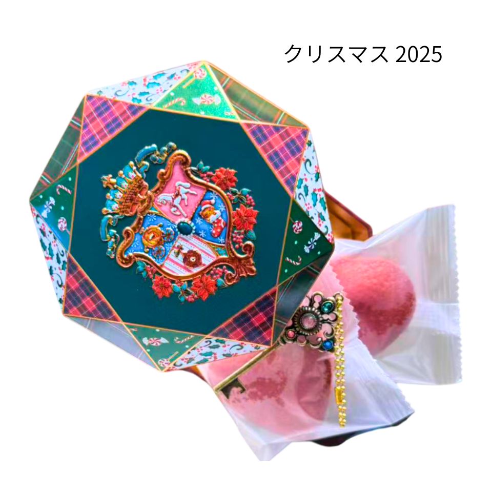 【 2025 クリスマス エンブレム缶 】青山デカーボ 『 