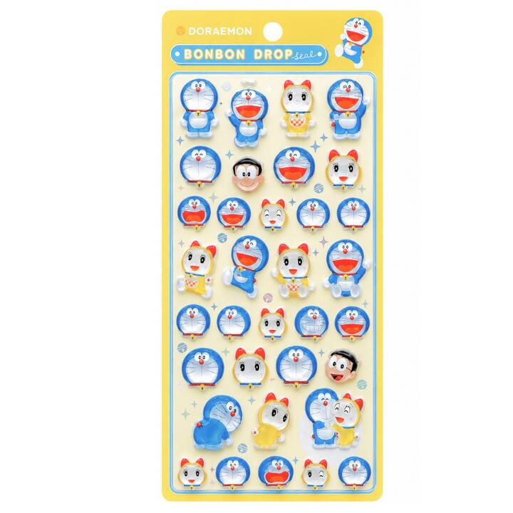 楽天市場】ドラえもん ボンボンドロップシール（ぬいぐるみ・人形