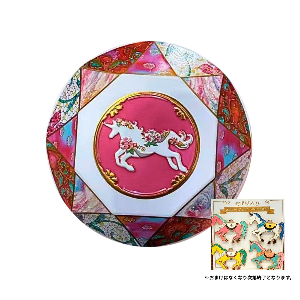 【 おまけ付き ・ ユニコーン缶 】青山デカーボ 『 ユニコーン 缶 』 ヘルシースイーツ 東京駅限定 ASMR　 お菓子 ラングドシャ　東京土産 手土産 お供え物 お菓子 銘菓 母の日 ギフト クリスマス クリスマスプレゼント 冬限定のサムネイル