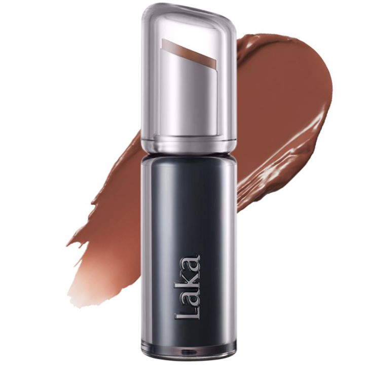 【805 マロン・送料無料】Laka(ラカ) デビルリップ 重ね塗り不要 長時間キープできるロングラスティング