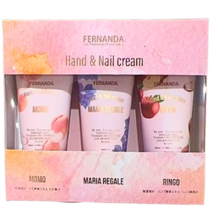【コフレセット・送料無料】FERNANDA(フェルナンダ)ハンド&ネイルクリーム コフレセット ホリデー クリスマスコフレ ホリデーギフト 2025クリスマスプレゼント