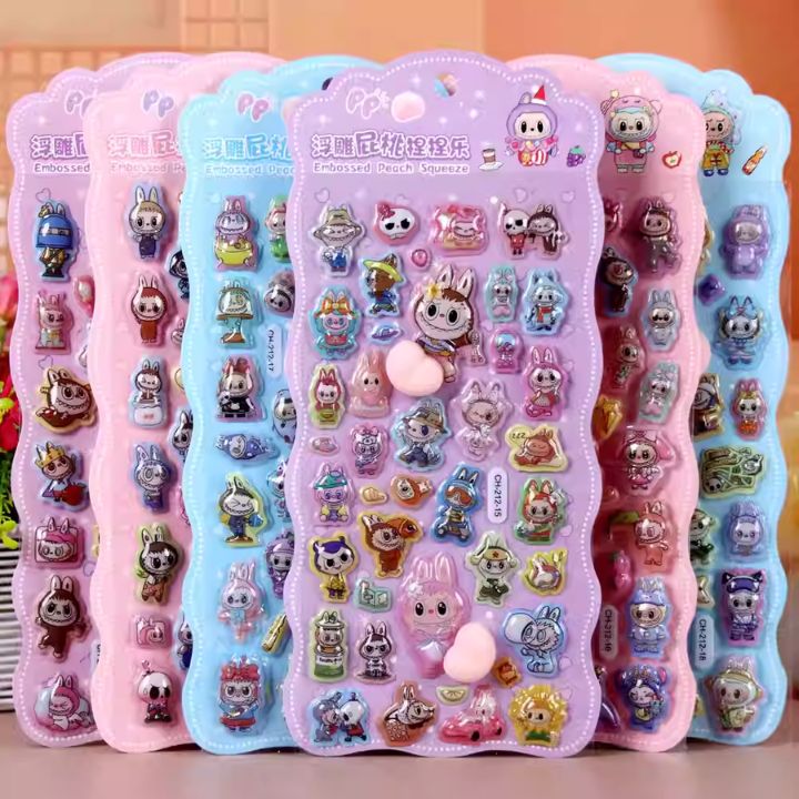 Labubu�ʥ�֥֡�3DΩ�Υ���ܥ����ƥå��� �쥤��ܡ�����ǡ������ ����� INS�� ��Ģ�ǥ� DIY�� �İ��� �����ȥ����� 2025ǯ���� ���ԥХ�...