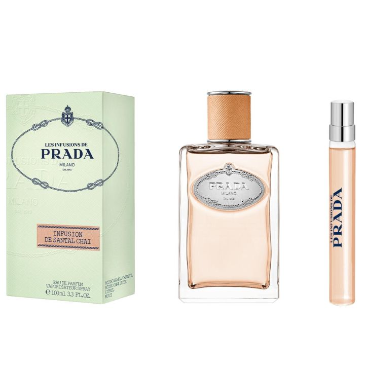 予約販売2月27日発売【容量選択可能】プラダ ビューティ(PRADA BEAUTY) インフュージョン ドゥ プラダ サンタル チャイ オーデパルファム 2026春コスメ 新作 バレンタイン ホワイトデー 母の日