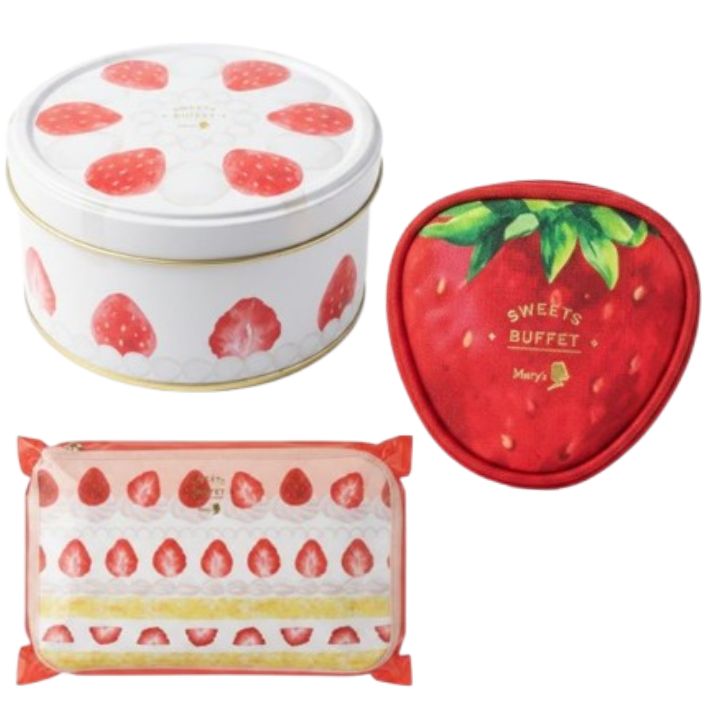 即日発送 送料無料【選択可能】メリーチョコレート スイーツビュッフェ ホールケーキアソート ストロベリーポーチ ケーキポーチ イオン 2026年のバレンタイン プレゼント しなこボンボン シャインマスカットボンボン 果汁のしずく ウイスキーボンボン ホワイトデー