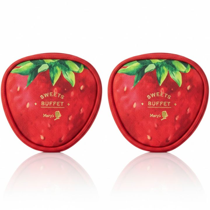 2個セット【ストロベリーポーチ・送料無料】メリーチョコレート スイーツビュッフェ ストロベリーポーチ イオン 2026年のバレンタイン 彼女 彼氏 プレゼント しなこボンボン シャインマスカットボンボン 果汁のしずく レモンボンボン ウイスキーボンボン ホワイトデー