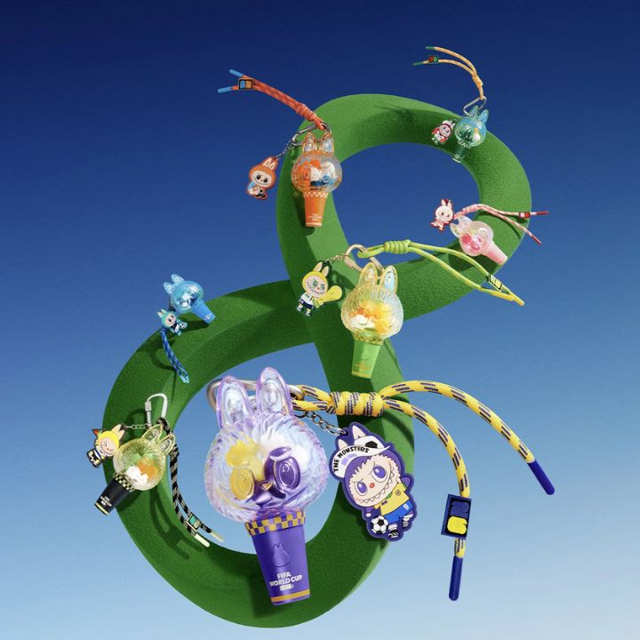 乐天商城 - 【正規品 保証・THE MONSTERS × FIFA ルミナスペンダント・2ピース】THE MONSTERS × FIFA ルミナスペンダント labubu キーホルダー ラブブ サッカー ワールドカップ らぶぶ人形 ブラインドボックス フィギュア おもちゃ ガチャガチャ プラモデル ギフト 推し活 ポプマ