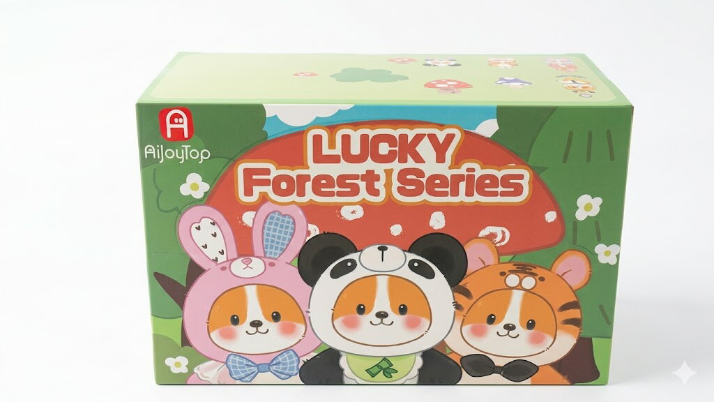 乐天商城 - 即日発送　アソートボックス(6ピース)　ラッキーの森シリーズ　LUCKY Forest series　この美しく作られたブラインドボックスシリーズで、ラッキーの魔法の森の世界へ足を踏み入れましょう。誕生日プレゼント