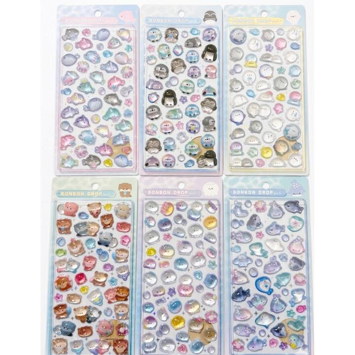 楽天市場】モフサンド ボンボンドロップシール（ぬいぐるみ