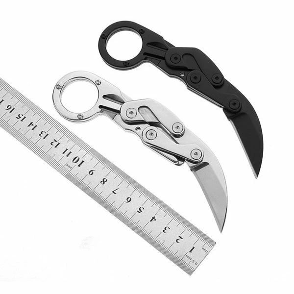 SALE！【一年保証】【2026新登場】折りたたみ ポケットナイフ 軽量99g ステンレス...