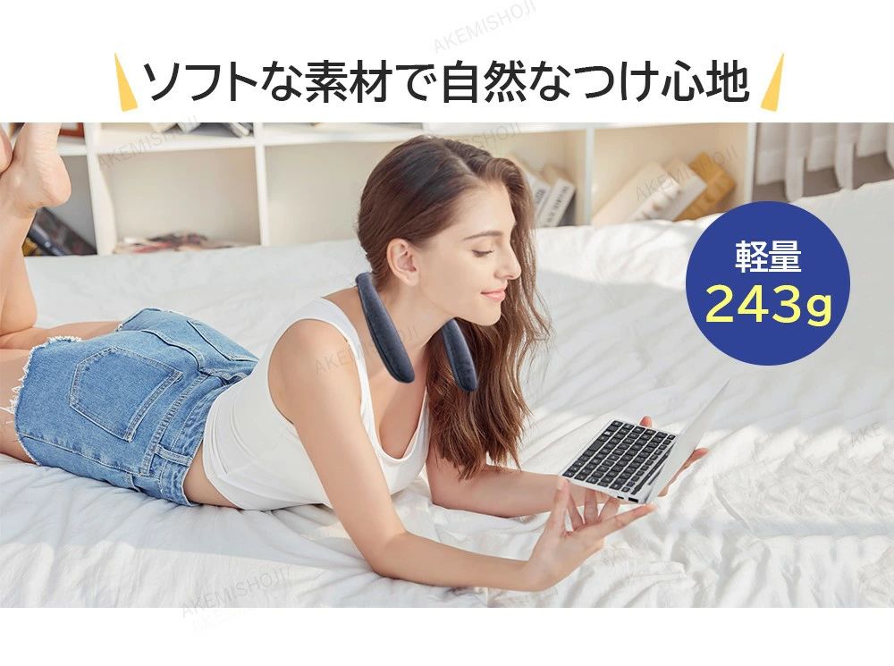 ネックスピーカー Bluetooth 5.0 ウェアラブル ウェアラブルスピーカー ポータブル...