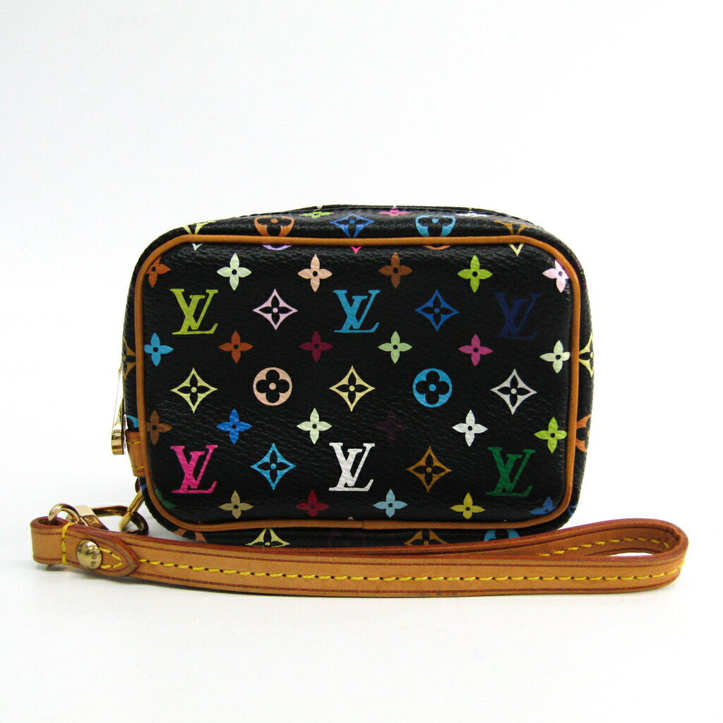 ルイ・ヴィトン(Louis Vuitton) モノグラムマルチカラー トゥルースワピティ M58034 レディース ポーチ ノワール 【中古】