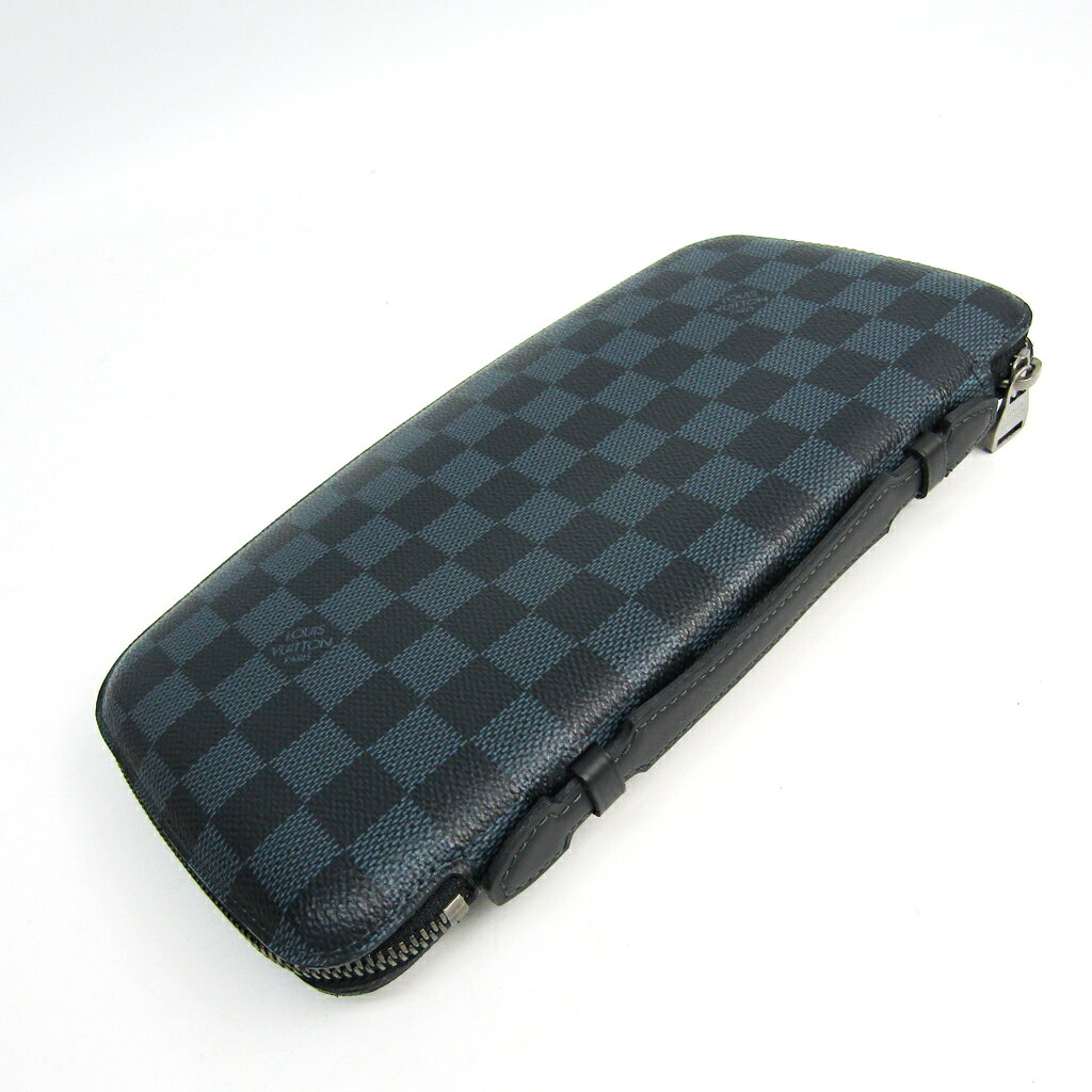 ルイ・ヴィトン(Louis Vuitton) ダミエ・コバルト トラベルケース オーガナイザー・アトール N63222 メンズ,ユニセックス ダミエキャンバス 長財布（二つ折り） ダミエ・??バルト 【中古】