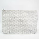 ゴヤール(Goyard) セナ MM ユニセックス コーティングキャンバス,レザー クラッチバッグ  ...