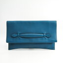 エルメス(Hermes) プリプラ33 メンズ スイフト クラッチバッグ ブルー 【中古】