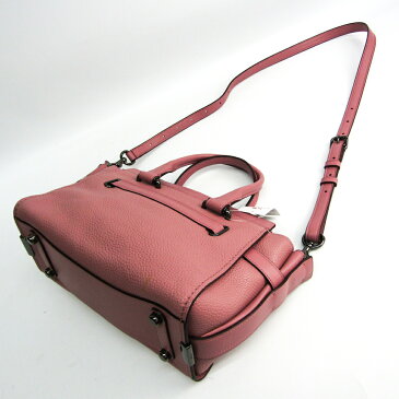 コーチ(Coach) スワッガー27 87295 レディース レザー ハンドバッグ,ショルダーバッグ ローズピンク 【中古】