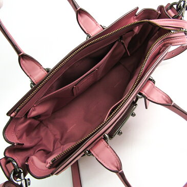 コーチ(Coach) スワッガー27 87295 レディース レザー ハンドバッグ,ショルダーバッグ ローズピンク 【中古】