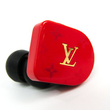 ルイ・ヴィトン(Louis Vuitton) ホライゾン レッド モノグラム ワイヤレス イヤホン Bluetooth QAB030 【中古】