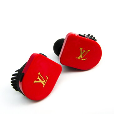 ルイ・ヴィトン(Louis Vuitton) ホライゾン レッド モノグラム ワイヤレス イヤホン Bluetooth QAB030 【中古】