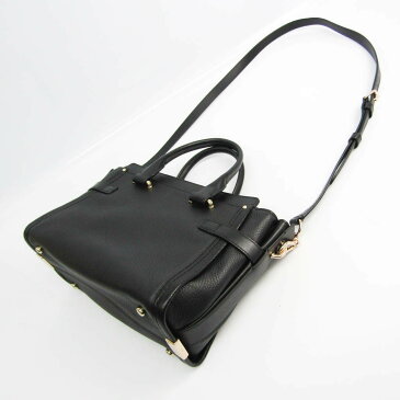 コーチ(Coach) スワッガー27 キャリーオール 34816 レディース レザー ハンドバッグ,ショルダーバッグ ブラック 【中古】