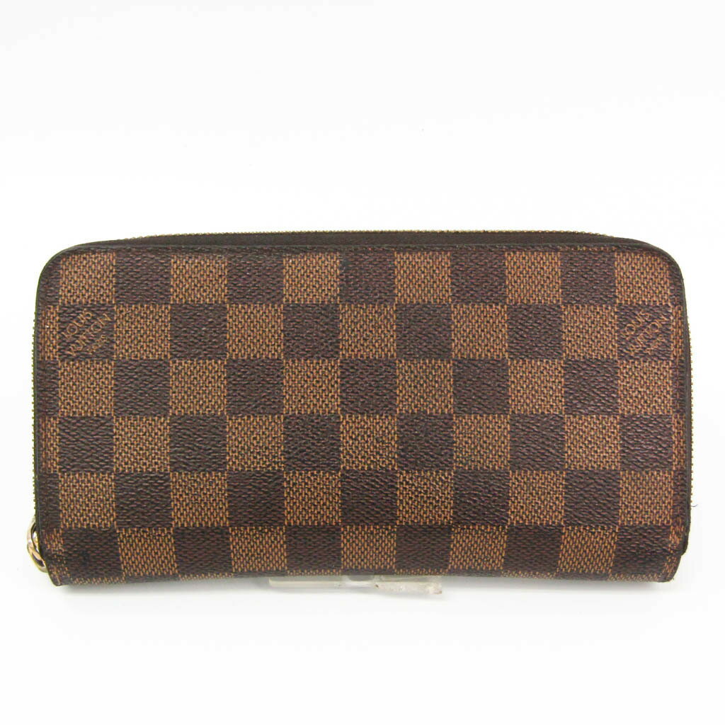 ルイ・ヴィトン(Louis Vuitton) ダミエ ジッピーウォレット N60015 ユニセックス ダミエキャンバス 長財布（二つ折り） エベヌ 【中古】