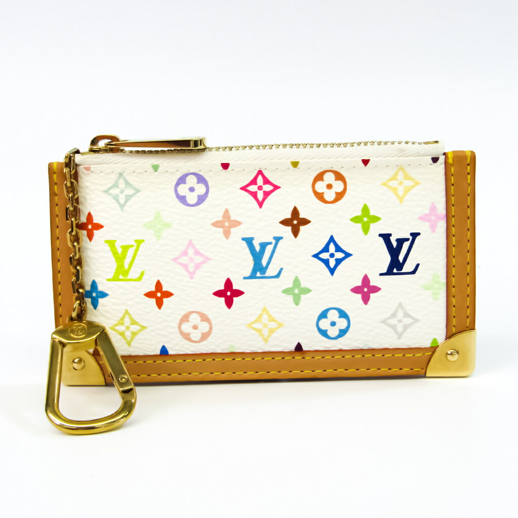 ルイ・ヴィトン(Louis Vuitton) モノグラムマルチカラー ポシェット・クレ M92655 レディース モノグラムマルチカラー 小銭入れ・コインケース ブロン 【中古】