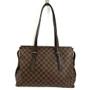 ルイ・ヴィトン(Louis Vuitton) ダミエ チェルシー N51119 レディース ショルダーバッグ エベヌ 【中古】