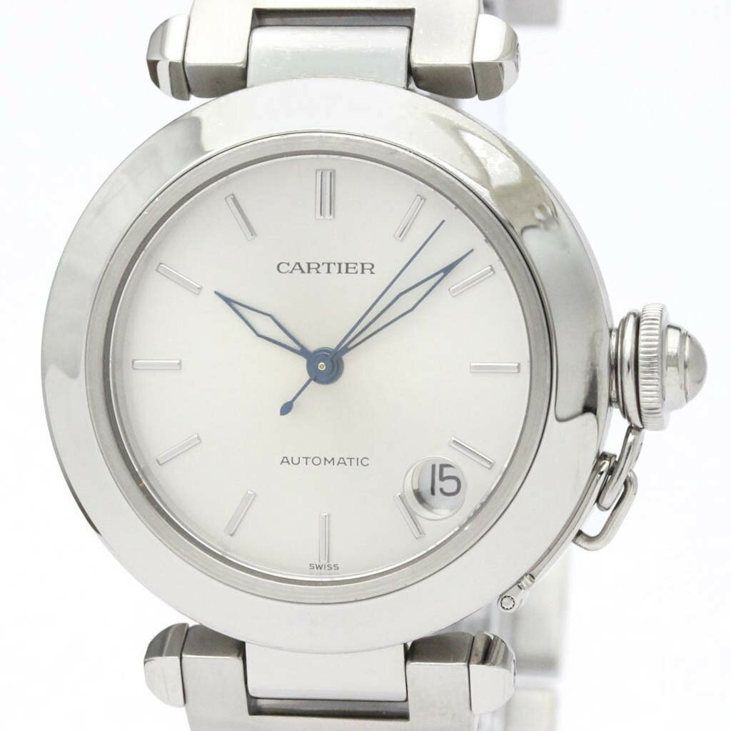 カルティエ (CARTIER) パシャC ステンレススチール 自動巻き ユニセックス 時計 W31010M7 (外装仕上げ済み) 【中古】