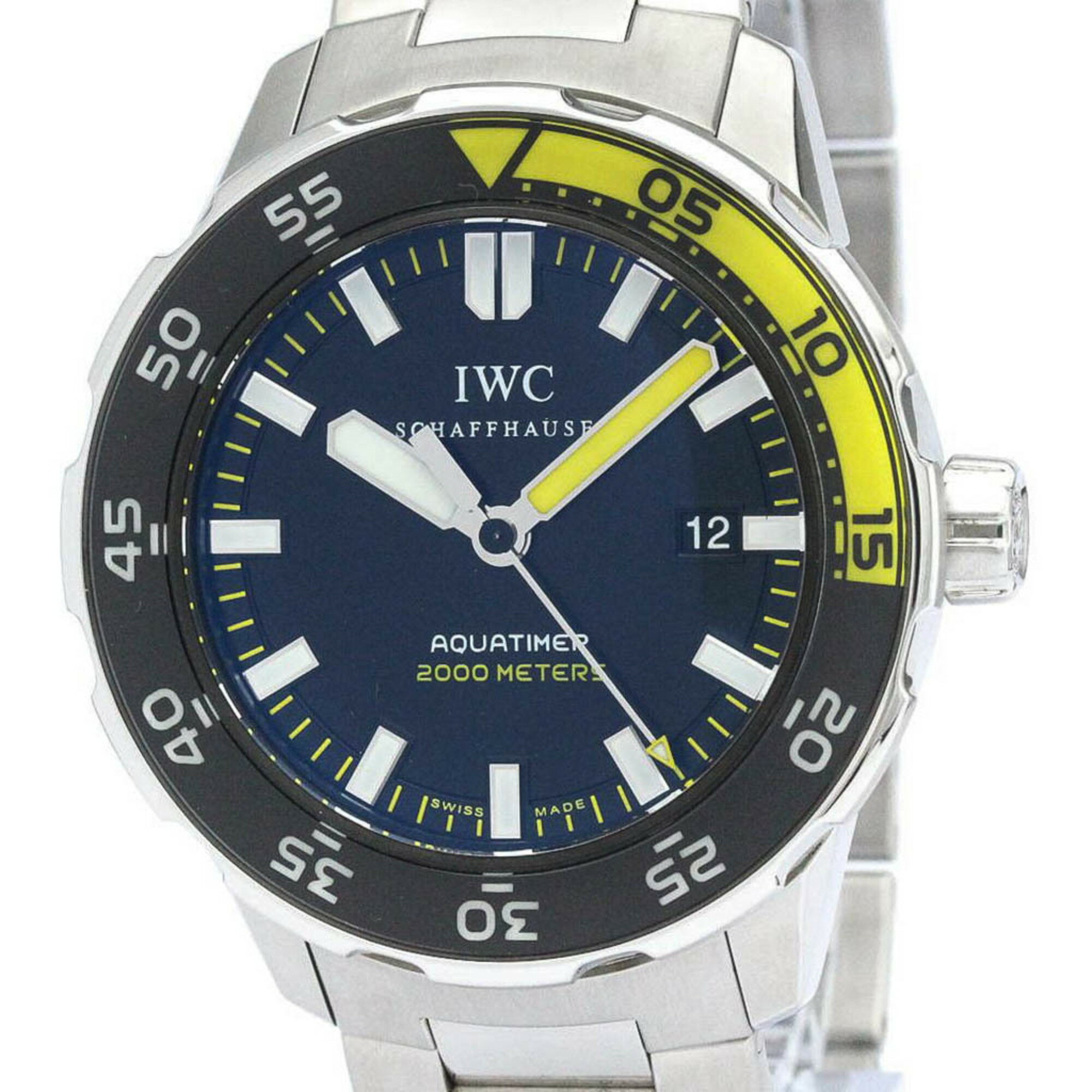 (IWC) アクアタイマー ステンレススチール 自動巻き メンズ 時計 IW356801 (外装仕上 ...