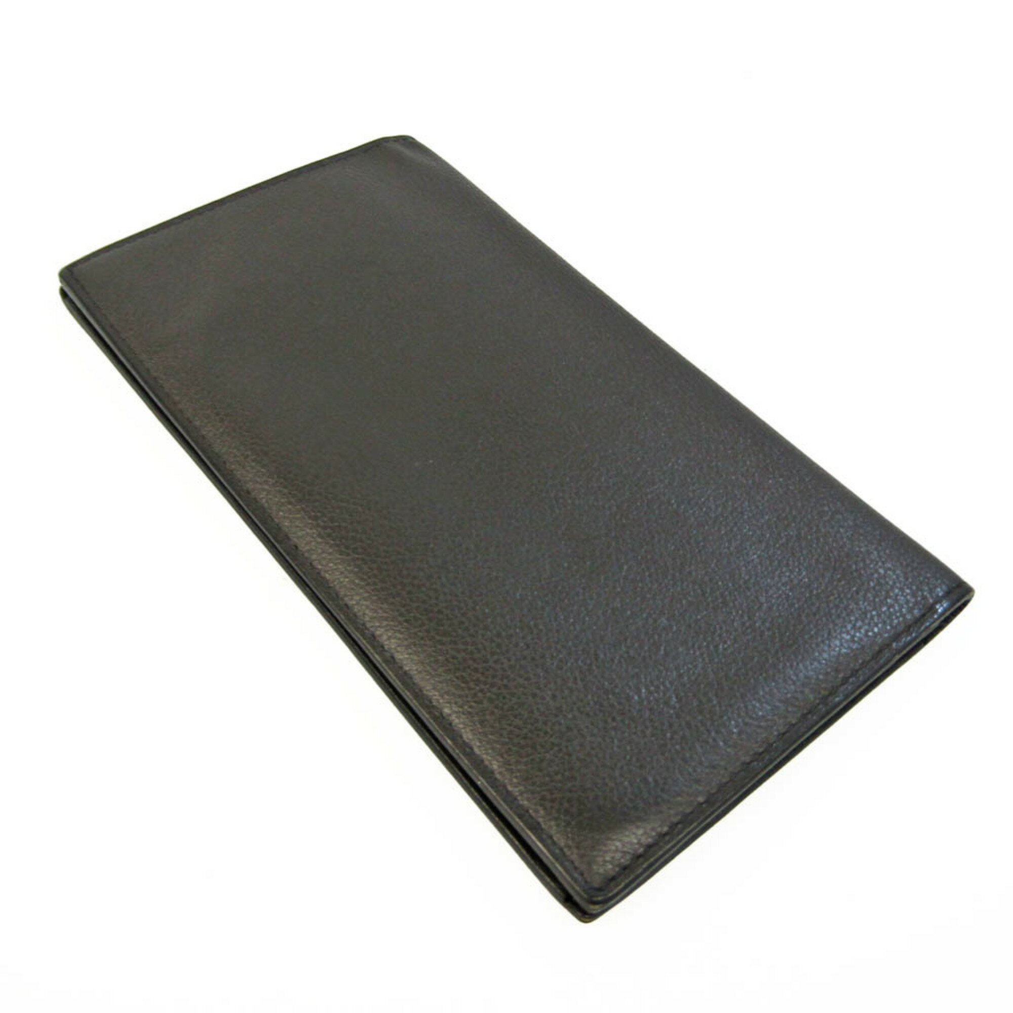 エルメス(Hermes) シチズンツイル ロング シルクイン メンズ,レディース レザー 長札入れ（二つ折り） エタン【中古】