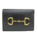 グッチ(Gucci) ホースビット 1955 644462 レディース レザー 財布（三つ折り） ブラック