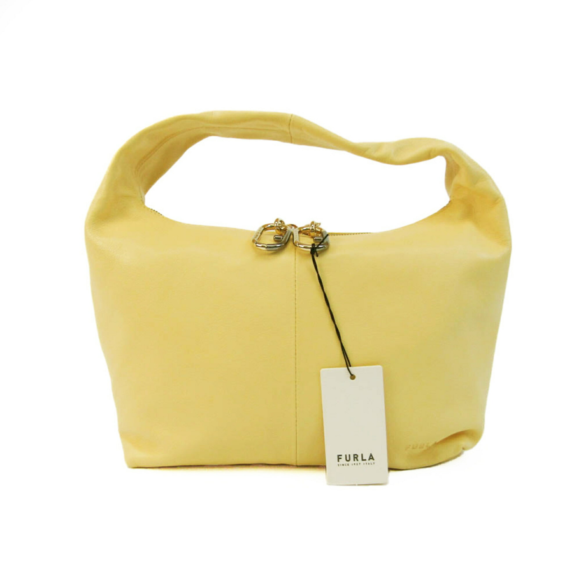 フルラ(Furla) GINGER S HOBO WB00514 BX0329 レディース レザー ハンドバッグ イエロー