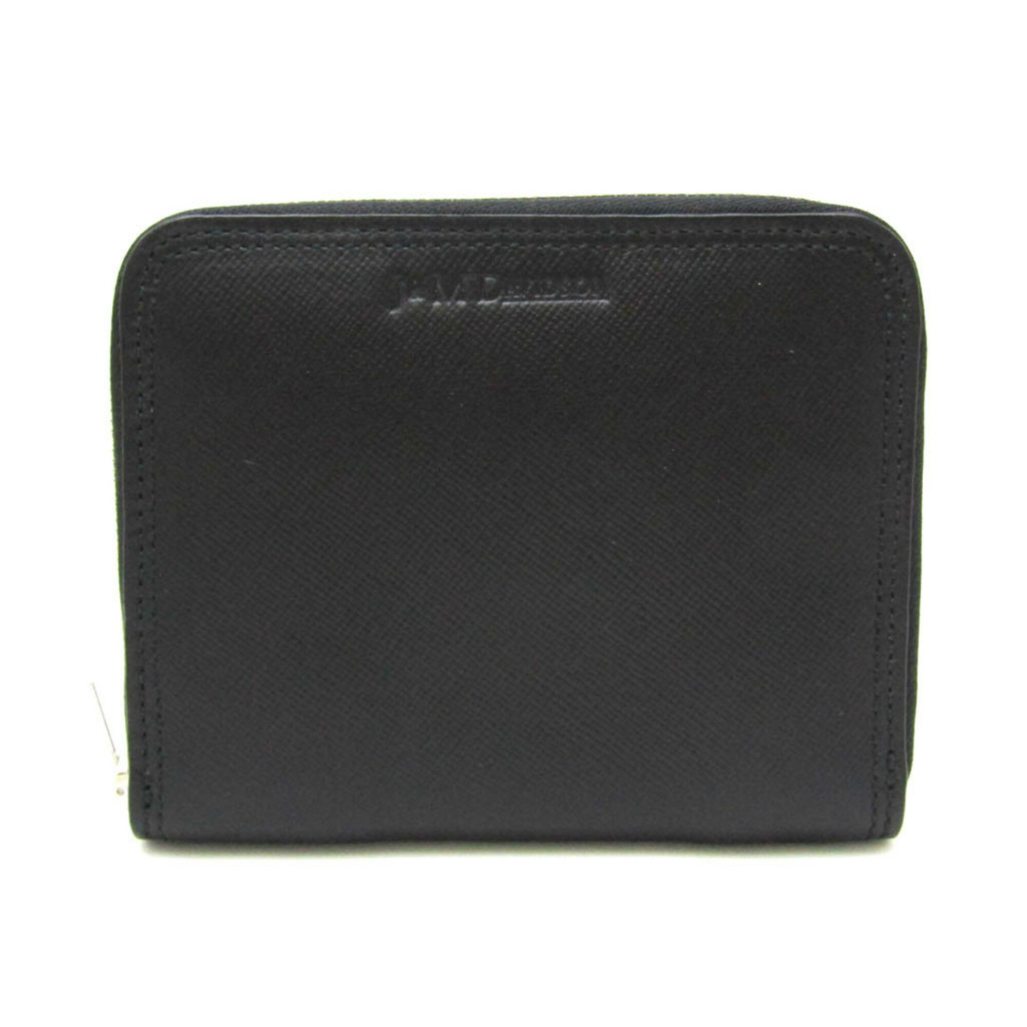 Rakuten - ジェイアンドエムデヴィッドソン(J&M Davidson) S ZIP AROUND PURSE SAFFIANO 10224N レディース レザー 小銭入れ・コインケース ブラック,ボルドー【中古】