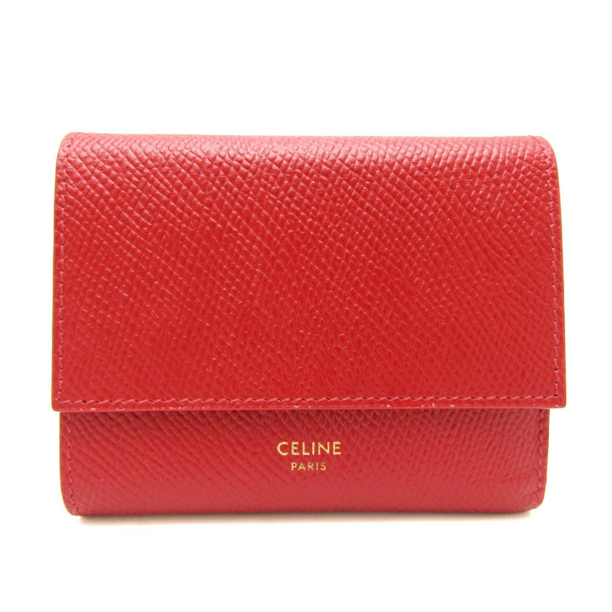 セリーヌ(Celine) SMALL TRIFOLD WALLET 10B573