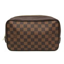 ルイ・ヴィトン(Louis Vuitton) ダミエ トゥルース・トワレット N47623 レディース ポーチ エベヌ【中古】