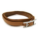 エルメス(Hermes) アピ チョーカー レザー,メタル バングル ブラック,シルバー【中古】(4)