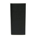プラダ(Prada) サフィアーノ 2M0836 メンズ レザー 長財布（二つ折り） ブラック【中古】