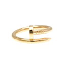 カルティエ(Cartier) ジュスト アン クル B4092555 K18ピンクゴールド(K18PG) ファッション 無し バンドリング ピンクゴールド(PG...