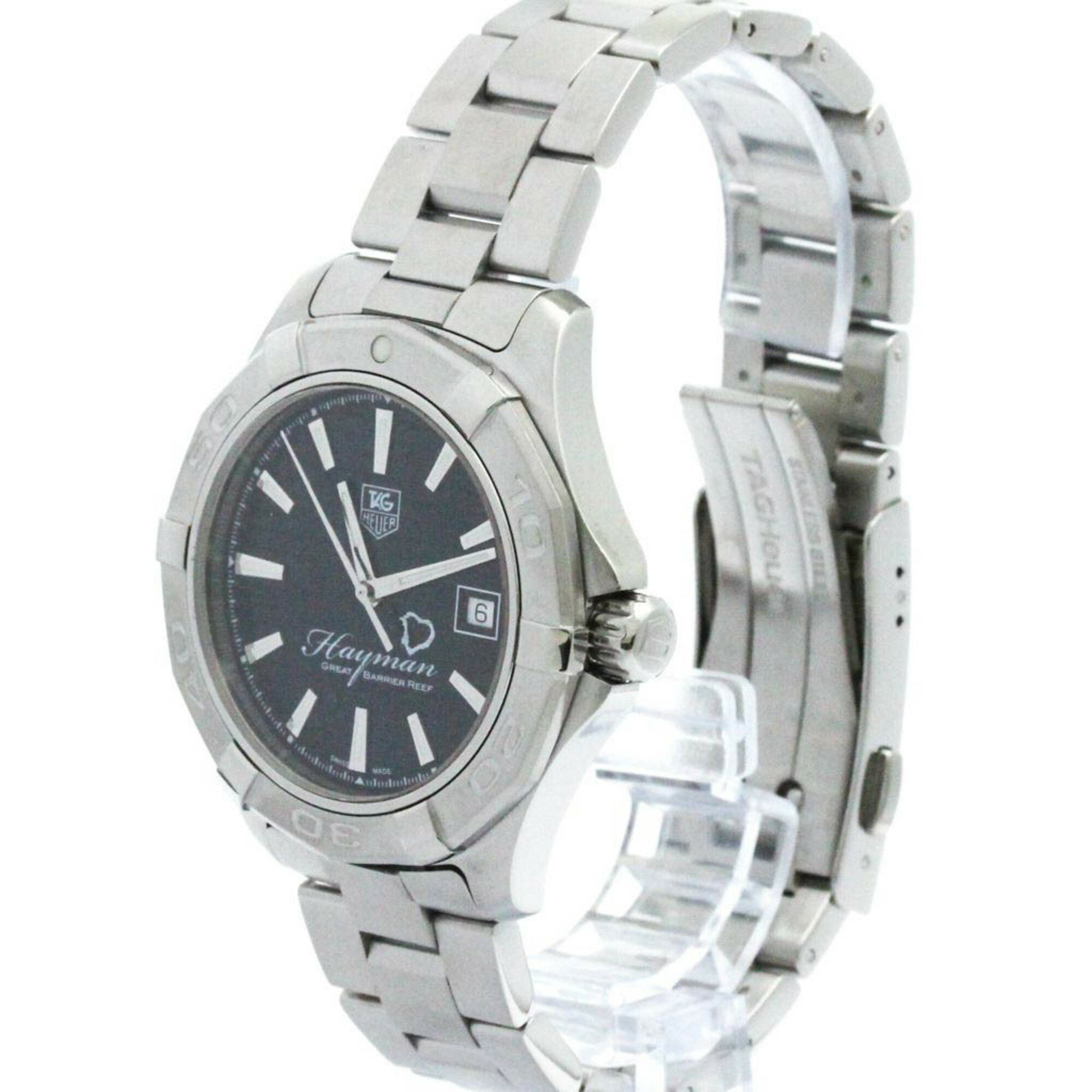 タグホイヤー (TAG HEUER) アクアレーサー ヘイマン グレートバリアリーフ 限定 自動巻き メンズ 時計 WAP201Y (外装仕上げ済み) 【中古】