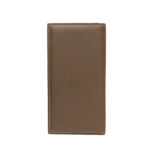 ヴァレクストラ(Valextra) ヴァーティカル 12カード V8L21 メンズ レザー 長札入れ(二つ折り) ブラウン【中古】 ヴァレクストラ(Valextra) ヴァーティカル 12カード V8L21 メンズ レザー 長札入れ(二つ折り) ブラウン【中古】