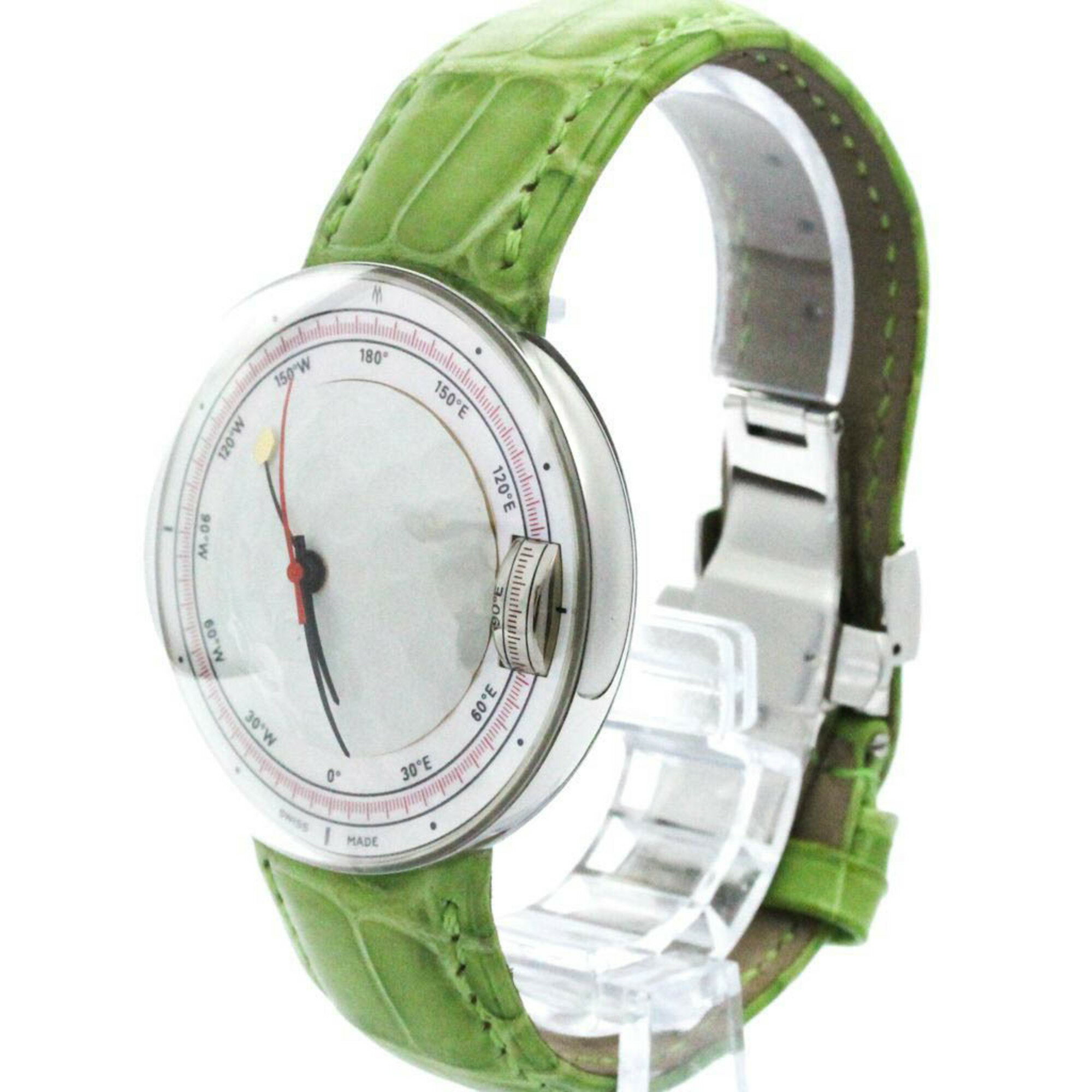 マゼラン (MAGELLAN) ゴルフ シェル ステンレススチール レザー 自動巻き メンズ 時計 1521.GOLF (未使用) 【中古】【中古】