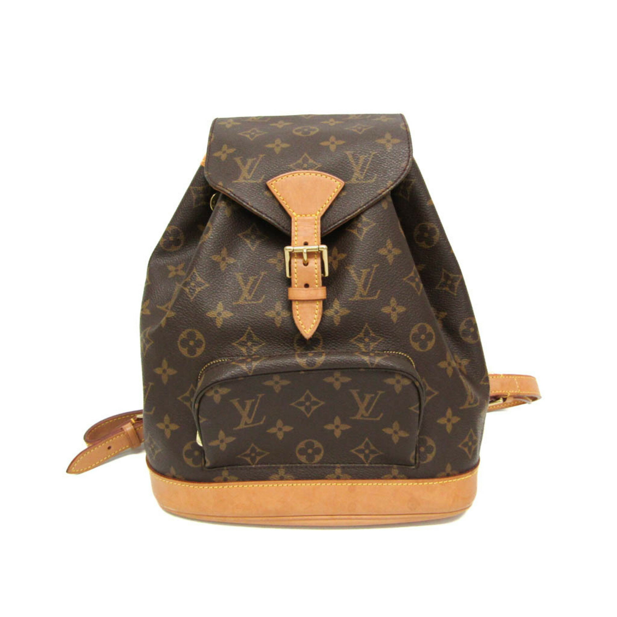 ルイ・ヴィトン(Louis Vuitton) モノグラム モンスリMM M51136 レディース リュックサック モノグラム【中古】