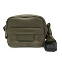ボッテガ・ヴェネタ(Bottega Veneta) レッジェーロ 566753 レディース,メンズ レザー ショルダーバッグ ブラック,カーキ【中古】(4)