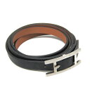 エルメス(Hermes) アピ チョーカー レザー,メタル バングル ブラック,ブラウン,シルバー【中古】(4)