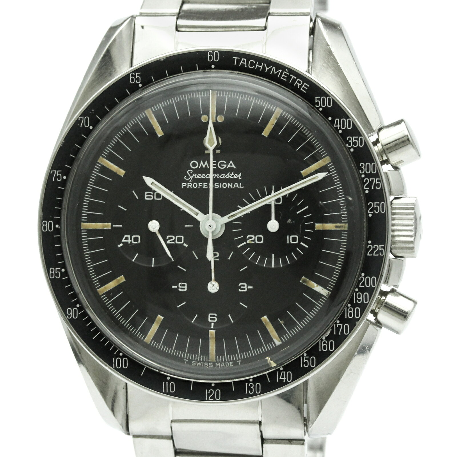 オメガ (OMEGA) スピードマスター 4th モデル Cal.321 キャタピラブレス ステンレススチール 手巻き メンズ 時計 145.012【中古】