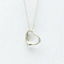 ティファニー(Tiffany) シルバー925 無し メンズ,レディース ファッション ペンダントネックレス (シルバー) オープンハート ネックレス【中古】